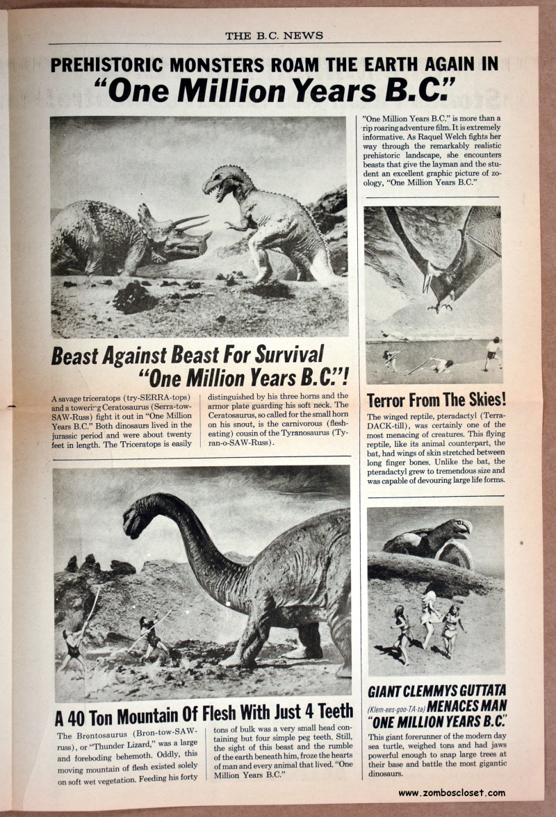 One Million Years BC Herald 01