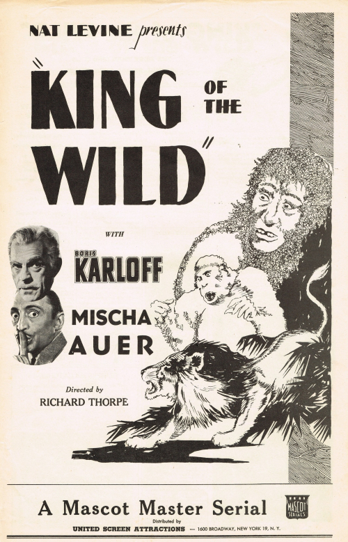 King of the Wild 1931 Pressbook_01