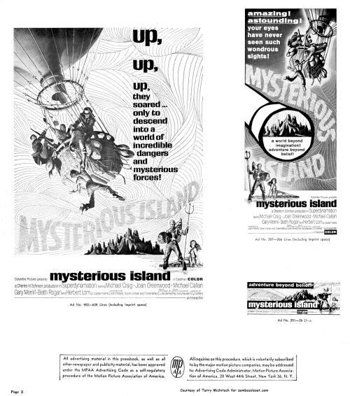 Mysterious Island Pressbook pg 1