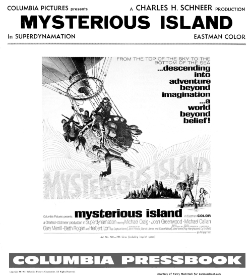 Mysterious Island Pressbook pg 1