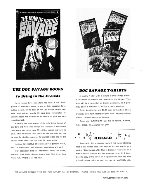 Doc Savage Pressbook_Herald 000001