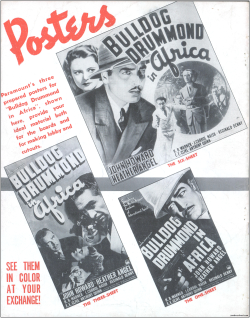 Bulldog Drummond in Africa  Pressbook009