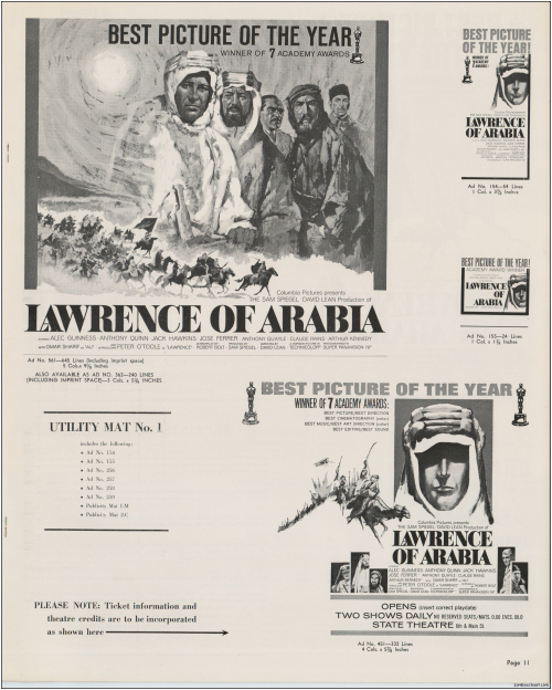 Lawrence of Arabia Pressbook009