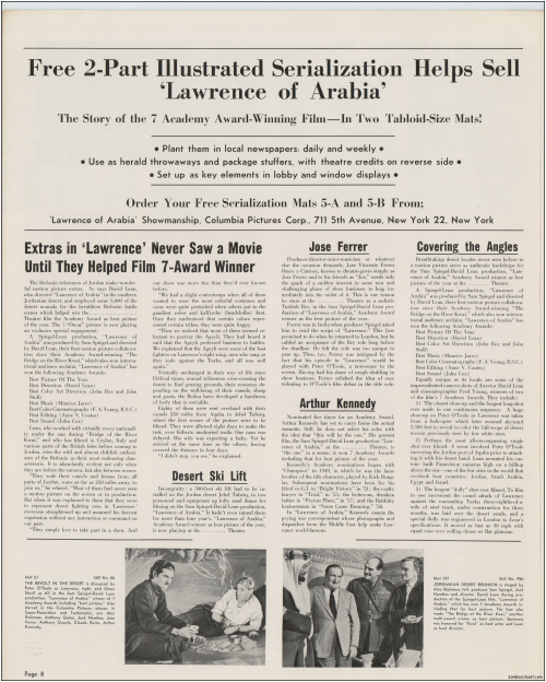 Lawrence of Arabia Pressbook009