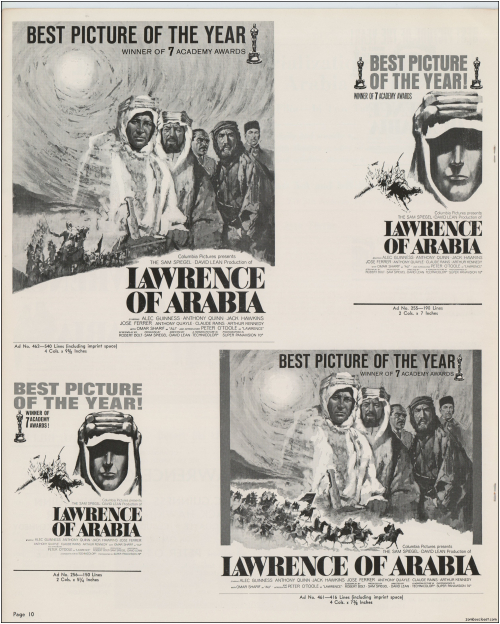 Lawrence of Arabia Pressbook009