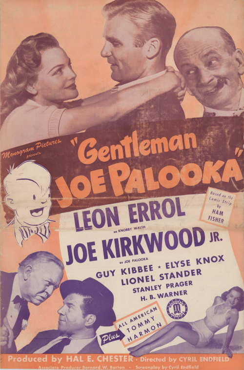 Gentleman Joe Palooka Pressbook01