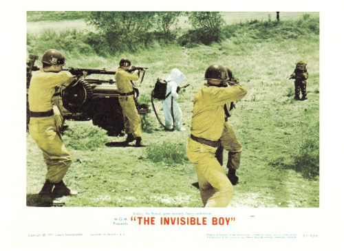 Invisible Boy Title Lobby Card 4