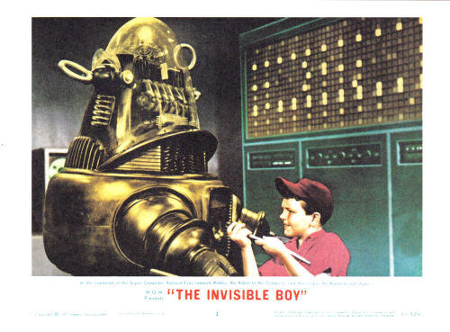 Invisible Boy Title Lobby Card 4