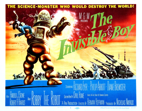 Invisible Boy Title Lobby Card 4