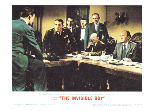 Invisible Boy Title Lobby Card 4