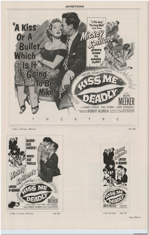 Kiss Me Deadly (1955) Pressbook 010