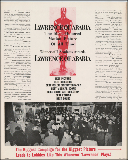 Lawrence of Arabia Pressbook001