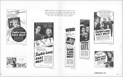 Sophie Lang Goes West Pressbook09