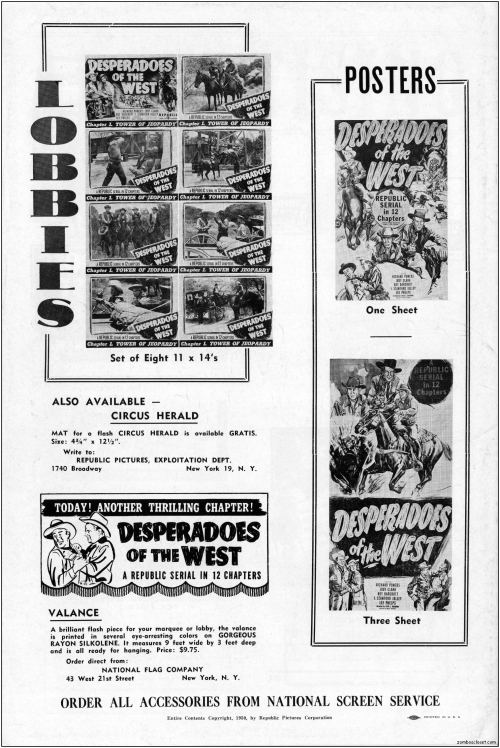 Desperadoes of the West Pressbook01