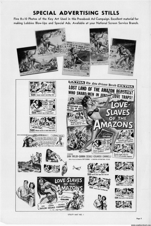 Slaves of the Amazon Pressbook 01