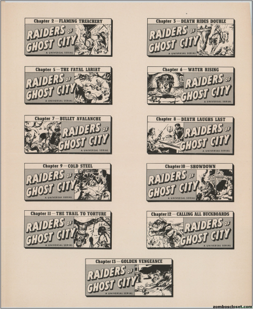 Raiders of Ghost City Pressbook001