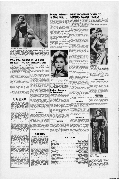 Queen From Outer Space Pressbook 01