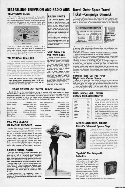 Queen From Outer Space Pressbook 01