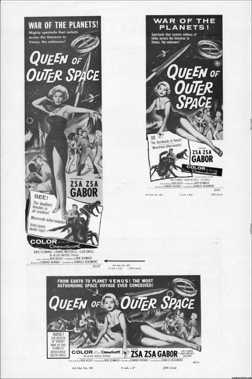 Queen From Outer Space Pressbook 01