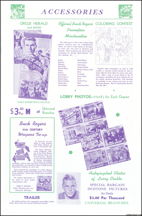 Buck Rogers Pressbook 01