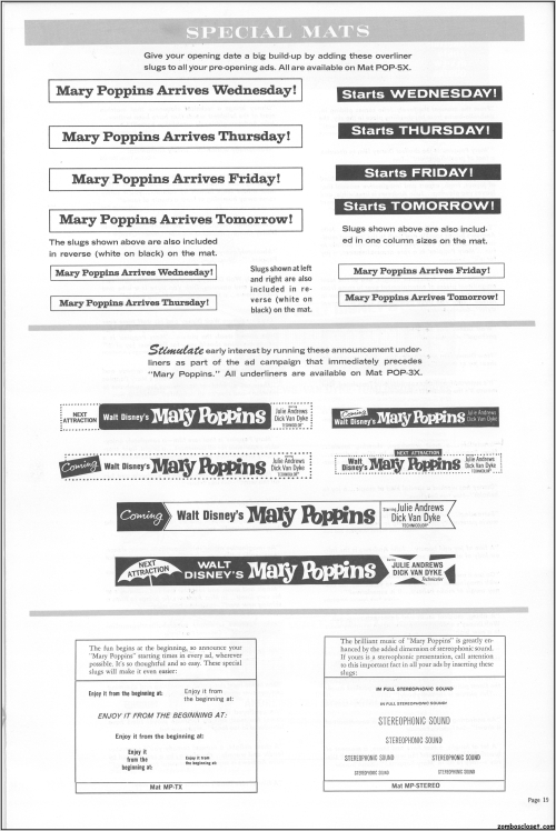 Mary Poppins Pressbook 19