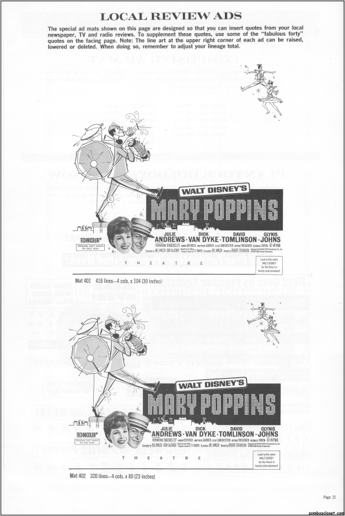 Mary Poppins Pressbook 19