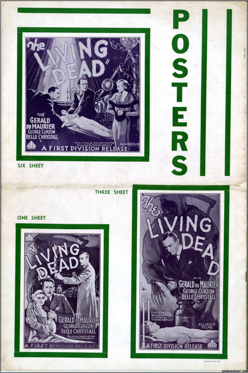 The Living Dead Pressbook 01