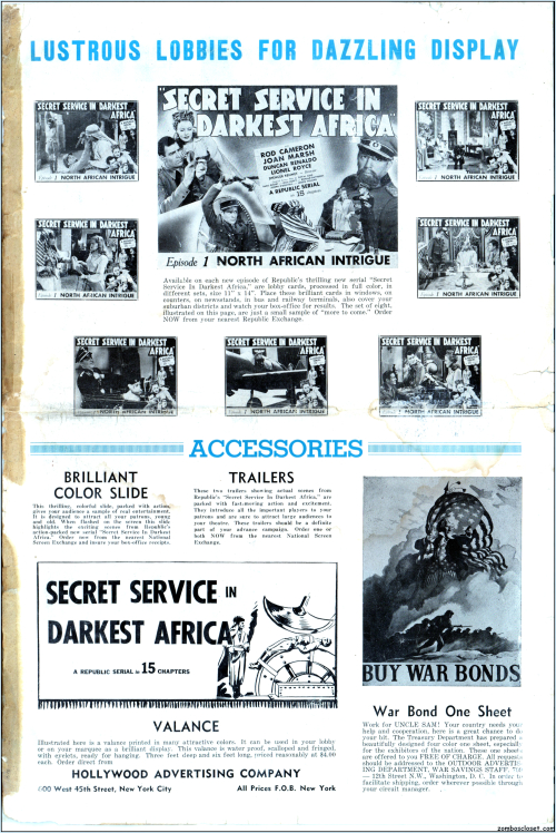 Secret Service in Darkest Africa Pressbook 08