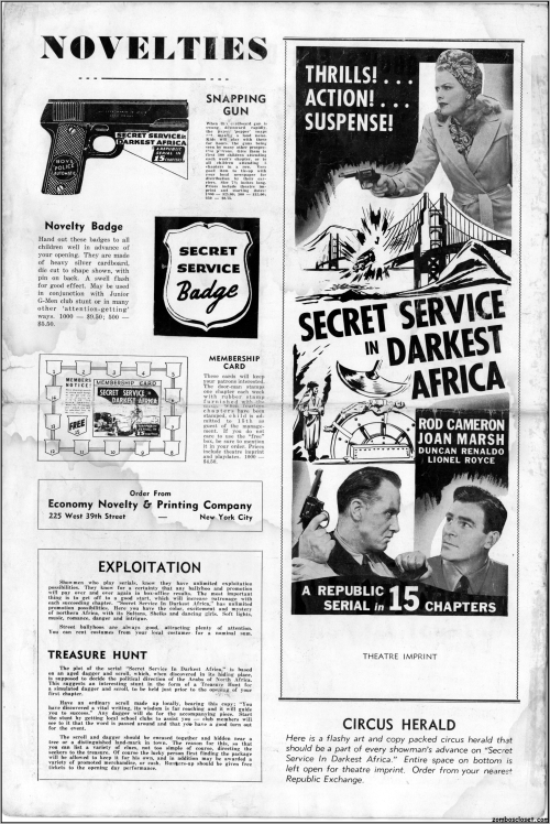 Secret Service in Darkest Africa Pressbook 08