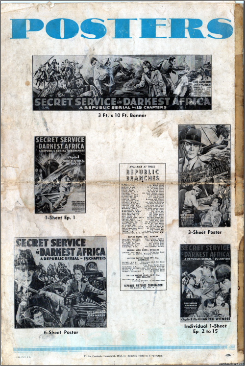 Secret Service in Darkest Africa Pressbook 08