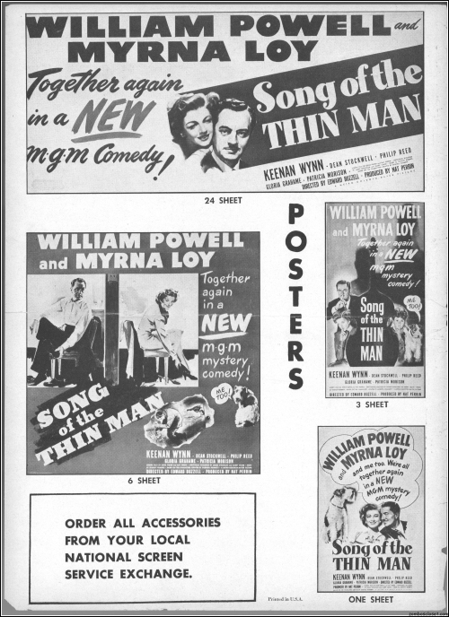 Song of the Thin Man  Pressbook07