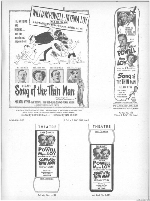 Song of the Thin Man Admats01
