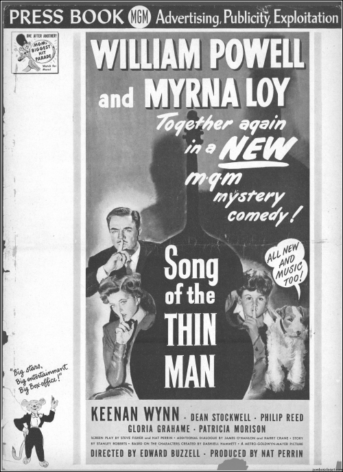 Song of the Thin Man  Pressbook00