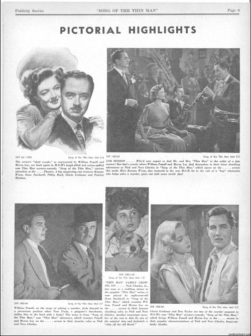 Song of the Thin Man  Pressbook00