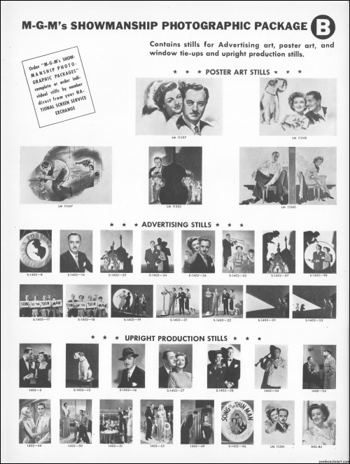 Song of the Thin Man Admats10
