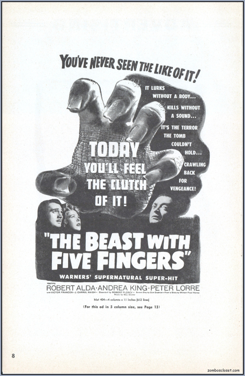 The Beast with Five Fingers 1946 09