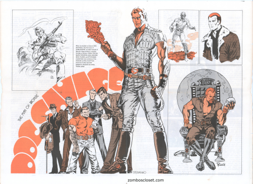 Steranko doc savage comic scene