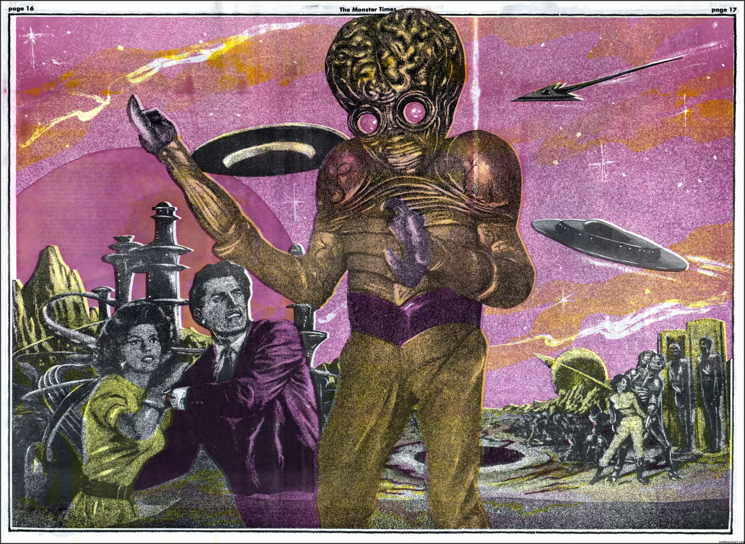 The Monster Times 9 Metaluna Mutant Centerfold