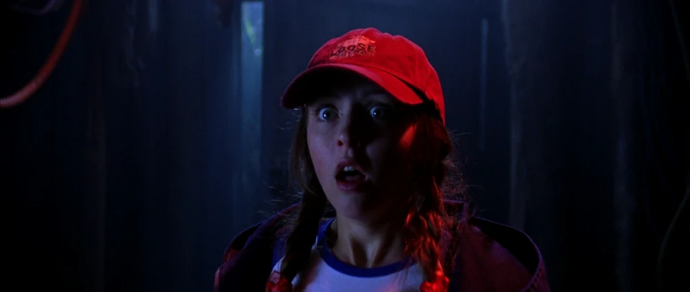 Freddy vs Jason victim showing surprise on her face. Freddy vs Jason victim showing surprise on her face.