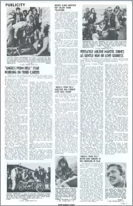 Angels From Hell AIP Movie Pressbook Angels From Hell AIP Movie Pressbook