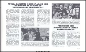 Bedknobs and Broomsticks pressbook Bedknobs and Broomsticks Rerelease Pressbook