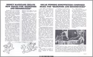 Bedknobs and Broomsticks pressbook Bedknobs and Broomsticks Rerelease Pressbook