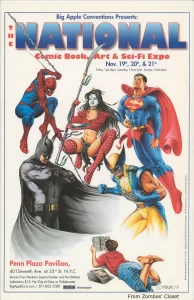 Big Apple Convention National Comic Book, Art, and Sci Fi Expo Poster Big Apple Convention National Comic Book, Art, and Sci Fi Expo Poster