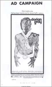 AIP Dorian Gray 1970 movie pressbook
