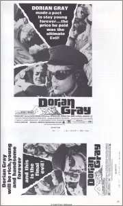 AIP Dorian Gray 1970 movie pressbook
