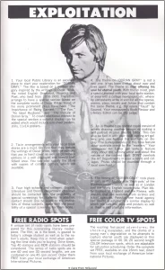 AIP Dorian Gray 1970 movie pressbook