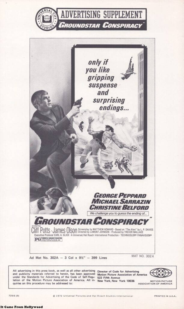 The Groundstar Conspiracy Advertising Supplement