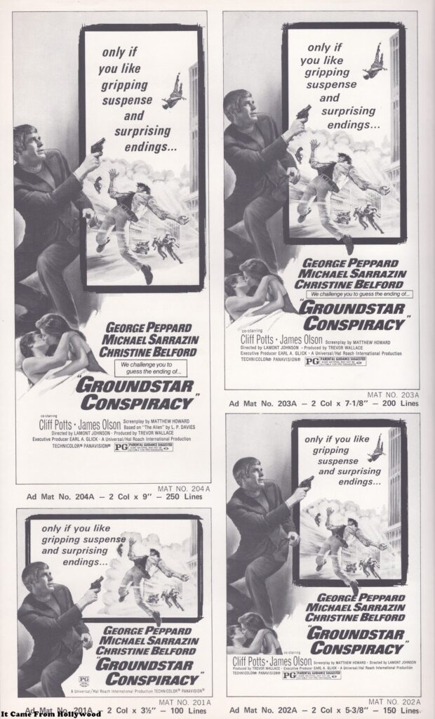 The Groundstar Conspiracy Advertising Supplement