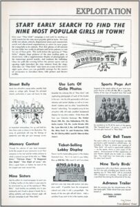 Nine Girls Movie Pressbook page 13 1944 Nine Girls Movie Pressbook page 13 1944