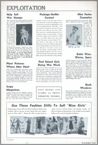 Nine Girls Movie Pressbook page 14 1944 Nine Girls Movie Pressbook page 14 1944